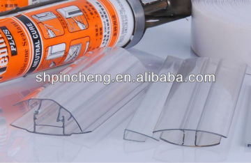 polycarbonate sheet assembly profile