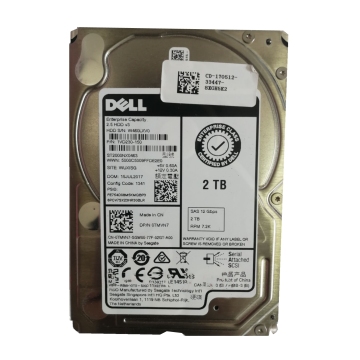 Hot Sale Dell 2TB SAS 7.2K 2.5 Server Festplatte 0TMVN7 ST2000NX0463