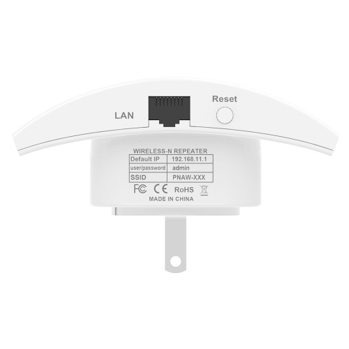 Extender remoto sem fio Wi-Fi repetidor 300 Mbps