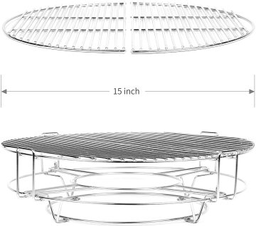 stainless steel round portable BBQ grill grate