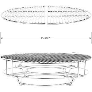 stainless steel round portable BBQ grill grate