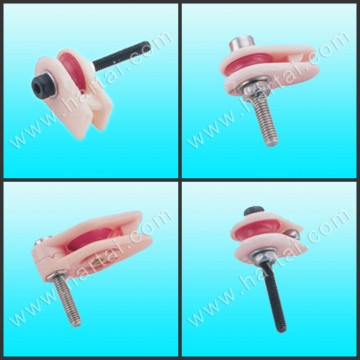 Caged Pulley Wire Jump Preventer Ceramic Wire Guide Pulley
