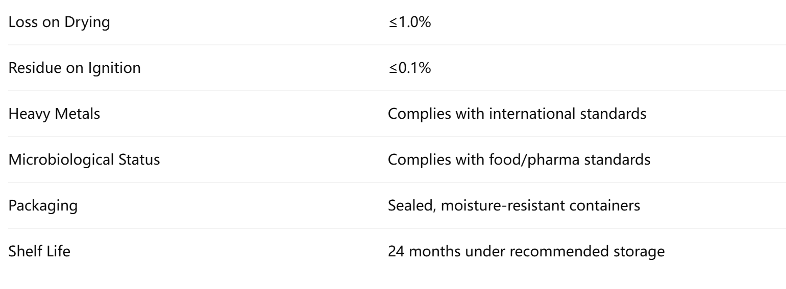 High Purity Thiamine Hydrochloride