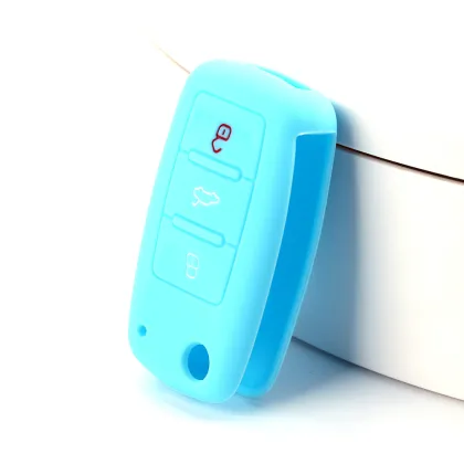 Car Accessories Car Key Cover For VW Skoda