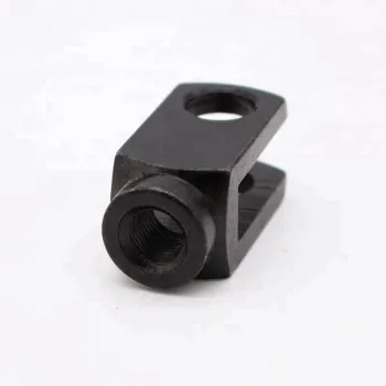 Black Zinc Plated Yoke End U Clevis for Gas Spring