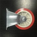 3 Inch Rigid Swivel PVC Material Small Caster