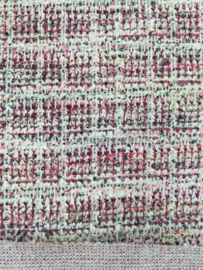 Poly Rayon Cotton Nylon Double Jacqaurd