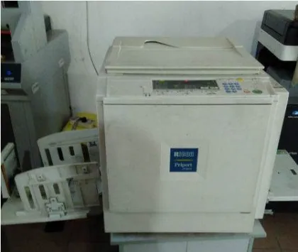 USED DIGITAL DUPLICATOR MACHINES ricoh pirport JP3800