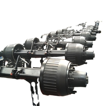 2021 Hot Sale Suspension Teile hinterher 10 Stumpfachse Deutsche Halbanhängerachse