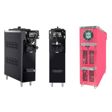 110V/220V 900W Commercial Soft Serve Ice Cream Machine: 12L/H Capacity, Single Flavor Sweet Cone Ice Cream Maker