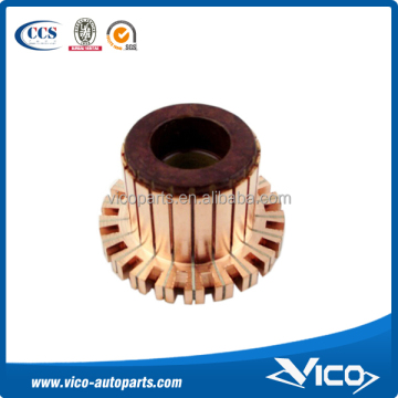 21 Segment Slot Type Starter Motor Commutator 28.6mm OD*14.0mm L*14.0mm ID