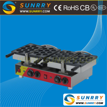Automatic electric 20 pcs walnut egg cake waffle maker machine
