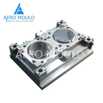 Round transparent plastic lunch box mould