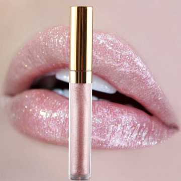Hurtownia niestandardowa marka prywatna wegańska połysk błyszcząca warg - 12 kolorów Pearl Lip Glaze