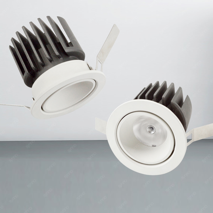 Spotlight a LED in alluminio Antigare antigulare Downlight