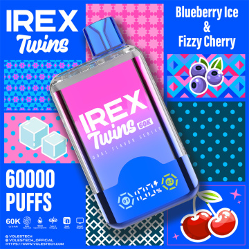 IREX TWINS 60K Puffs jednokratni Vape za veleprodaju putem interneta