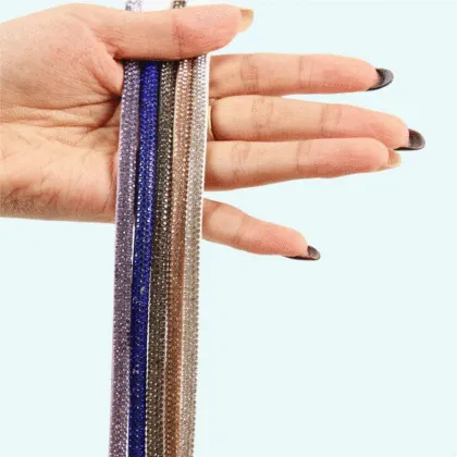 Elegant Diamond Strip Accessories For Shoes