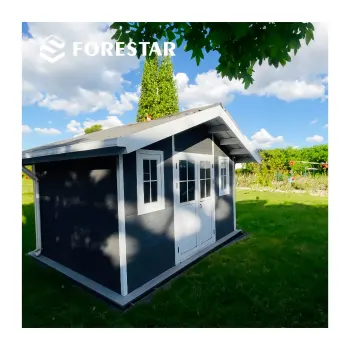 Durable WPC Metal Garden Shed: Professional Storage Solution