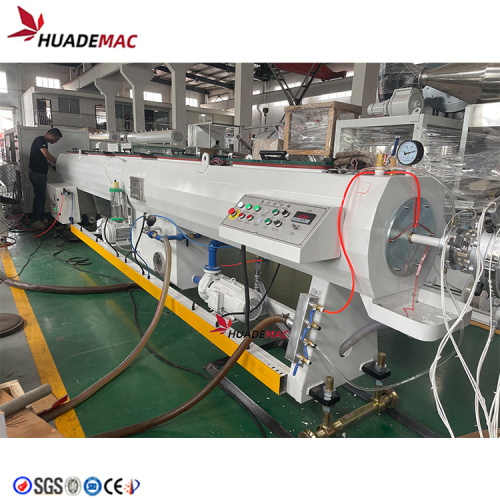 Máquina de produção de produção de tubo de plástico PVC