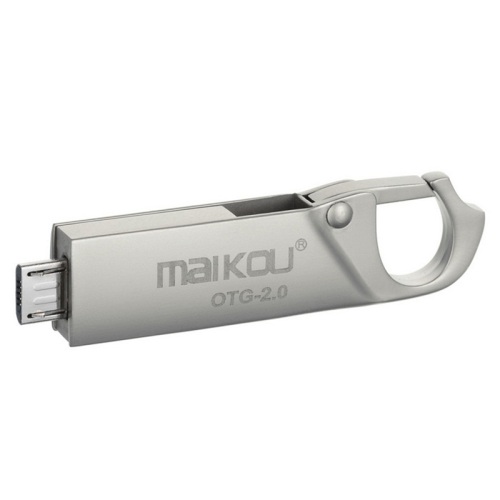 OTG Metal Hook Swivel Usb Memory Stick