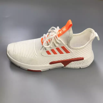 2021 côté PU sangle design blanc hommes sport