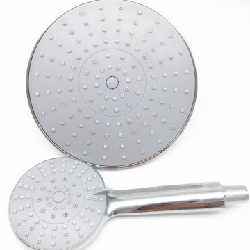 ABS plastic round bathroom rainfall shower head