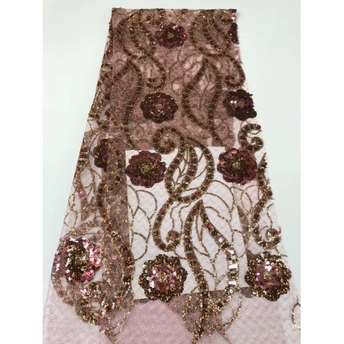 3 in 1 High Quality Lace Fabric Embroidery