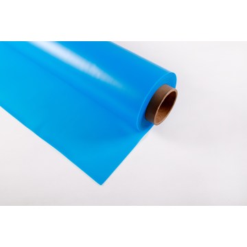 Película inflable azul PVC