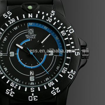 2014 New Swiss Design Mens Black Military Pilot Army style Watches MR080