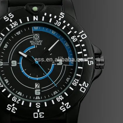 2014 New Swiss Design Mens Black Military Pilot Army style Watches MR080