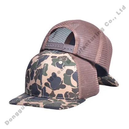 Custom Camouflage Snapback Trucker Caps