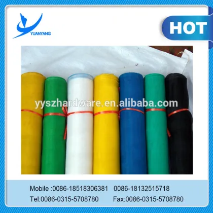 Hot sale plastic coated window screen/soundproof window screen