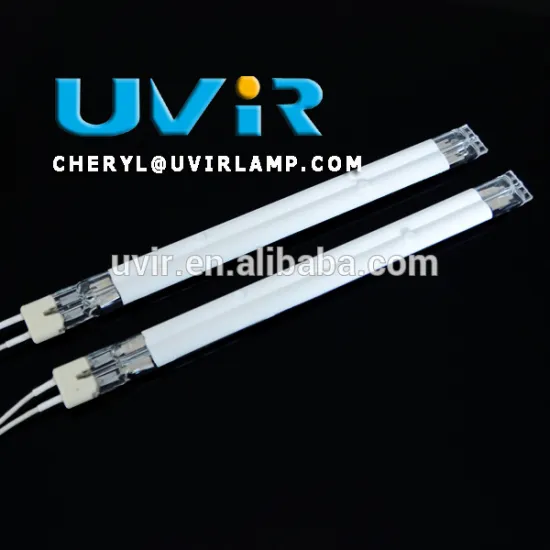 white reflector short wave quartz halogen lamp infrared heater