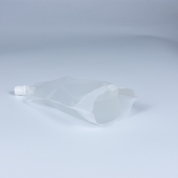 Soulevés en plastique personnalisés recyclables Pouche debout liquide pour boire un verre