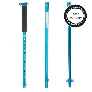 Outdoor mountaineering retractable trekking alpenstock