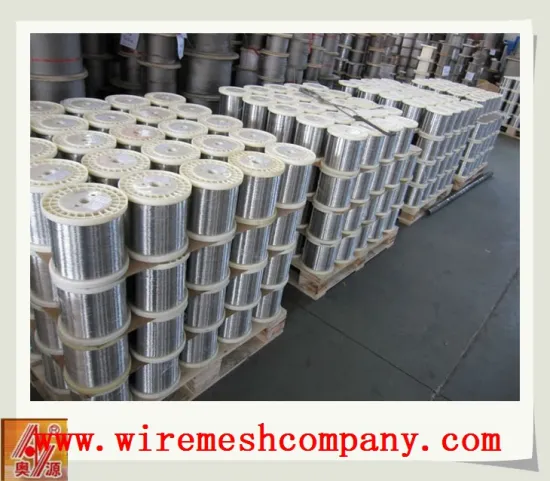 Aluminum Alloy Material stainless steel wire price/SS 316 dia 0.06mm stainless steel wire