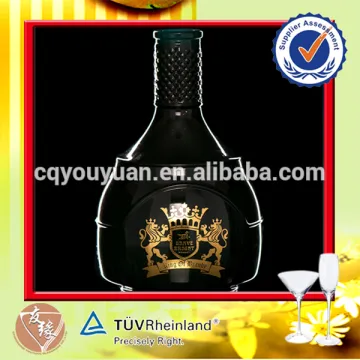 Round Vintage Bottles Spray 700ML Glass Bottle Weight