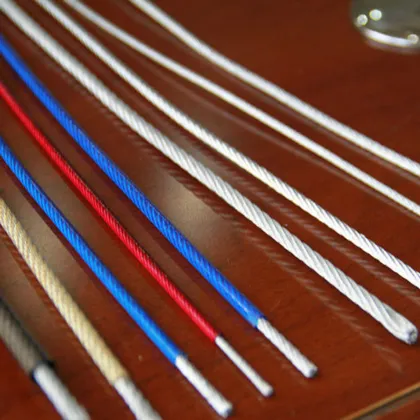 Cable wire rope PVC plastic coated wire rope