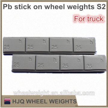 Pb(lead) adhesive/stick on truck wheel balance weights