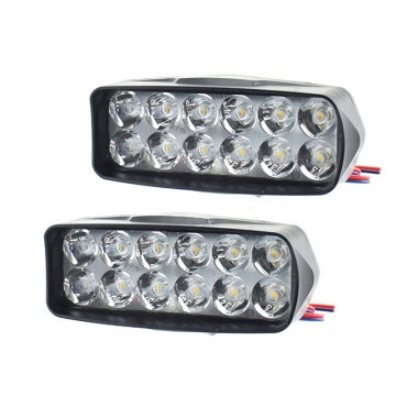 Super Bright Waterproof 12V Mini LED Flood Spot Strobe Lights for Motorcycles & Scooters
