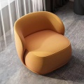 Diseñador creative u sofá sofá reclinable de cuero moderno