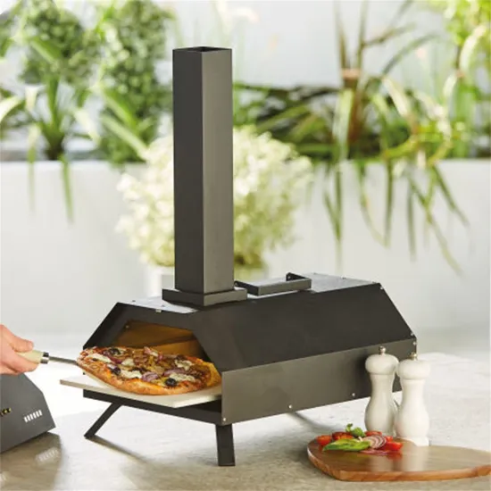 Wood Fired Outdoor Bbq Picnic Camping Portable Pizza Oven Garden Kitchen Stainless Steel Pizza Oven