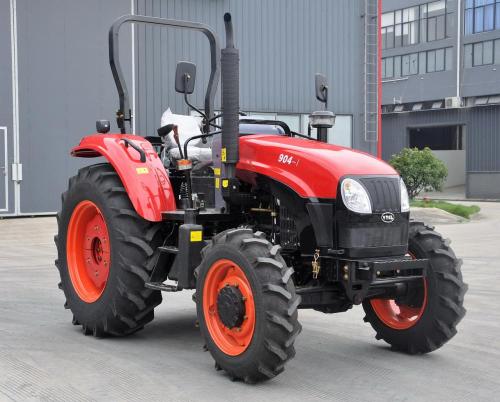 Landwirtschaftliche Rad-Traktoren des Vierradantrieb-90 HP mit Fahrerhaus