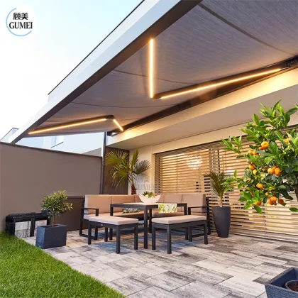 Heavy Duty 4m Retractable Awning for Outdoor Sunshade