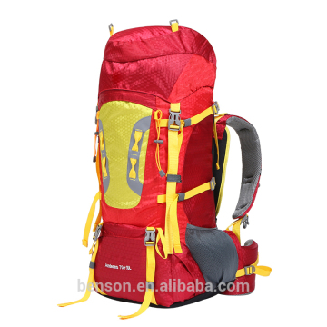 New style red color outdoor travelling hiking climbing bag