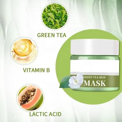 Matcha Mud Blackhead Organic Vegan Clay Face Mask