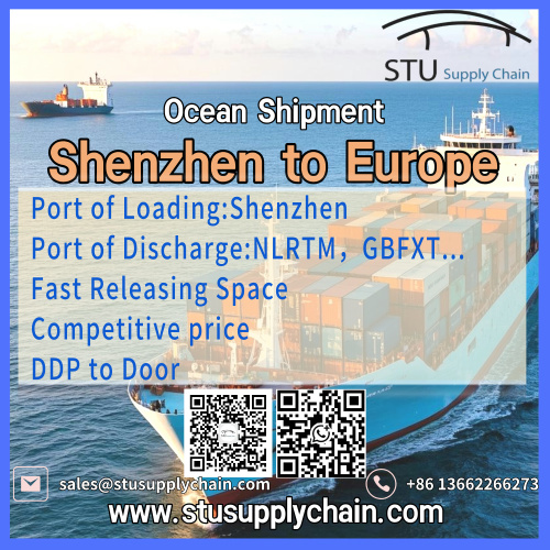 Sea Freight from Shenzhen to Gothenburg Sweden | DDP to Door