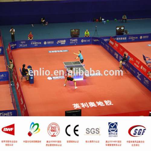 Pavimento da ping pong in PVC con certificato