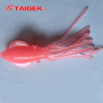 Taigek Ahtopus Balıkçılık Yüzme Yem Yumuşak Biyonik Jig Aydınlık Kalamar Yemleri - Çoklu Ağırlık Mevcut