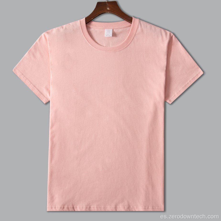 Camiseta corta casual de la ropa de OEM / ODM de la ropa de la venta al por mayor blanca de la camiseta suave colorida